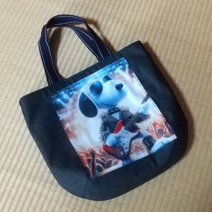 【ハンドメイド】スヌーピー ふっくらトートバッグ