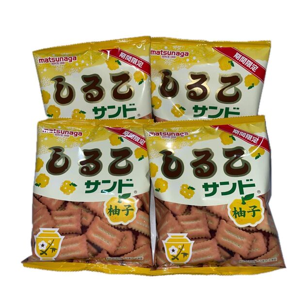 【期間限定】しるこサンド柚子 55g×4袋