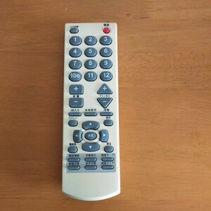 ・296 品番不明　テレビリモコン