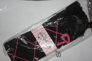 PEACH JOHN トウシューズピンク 22.0-25.0cm 黒 × ピンク 販売終了製品 靴下
