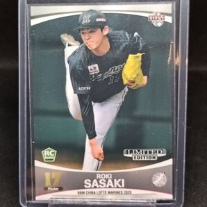 2020 BBM リミテッドエディション 佐々木朗希 書店限定 ルーキーカード RC 千葉ロッテマリーンズ