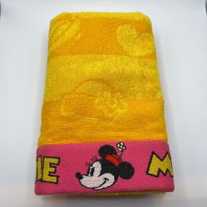 Disney ディズニー ミニーマウス フェイスタオル 新品 未使用