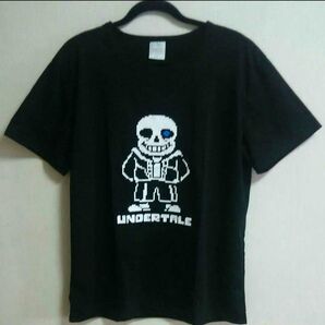新品 Lサイズ ブラック アンダーテイル サンズ Tシャツ