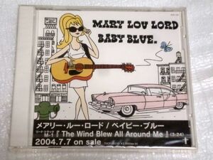 CD　MARY LOU LORD メアリールーロード BABY BLUE/PCD-120/レア