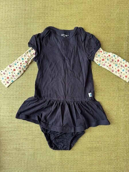 GAPbaby90ベビーギャップ★ワンピース(アンダーパンツ付き)90