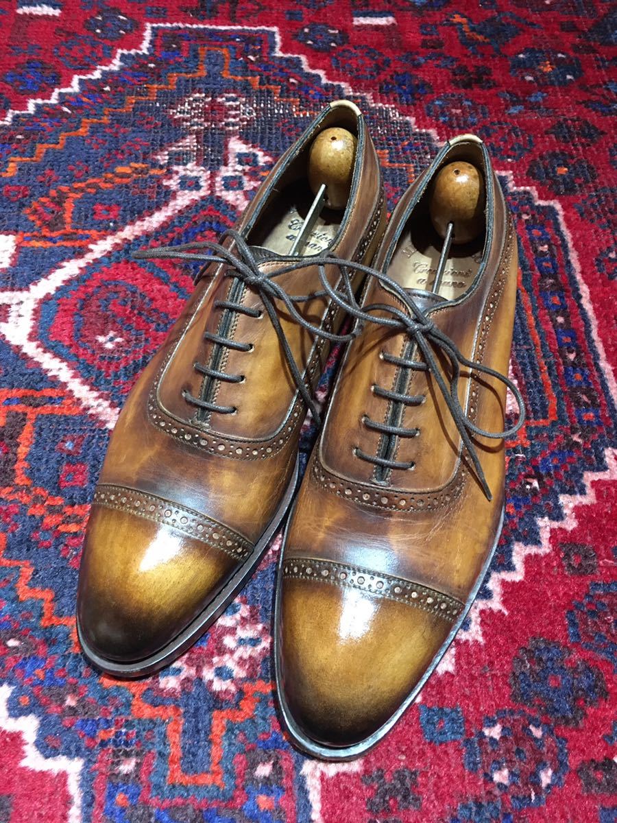PayPayフリマ|CROCKETT & JONES ALBANY アルバニー パンチドキャップトゥ