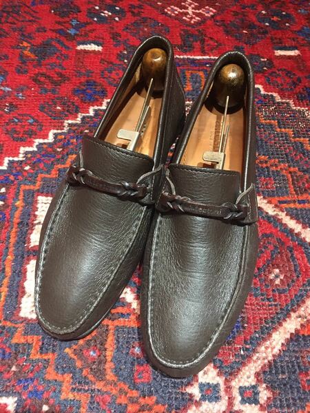 a.testoni LEATHER LOAFER MADE IN ITALY/アテストーニレザーローファー6