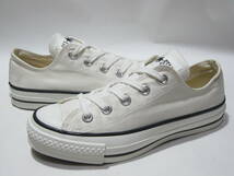 良好!! コンバース CANVAS AS J OX WHITE 日本製 オールスター 白 23cm us 4.0 MADE IN JAPAN_画像5