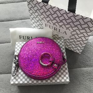 FURLA フルラ　新品　ポーチ　小銭入れ　チャーム　キーホルダー