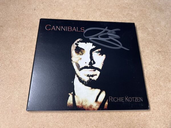 【本人サイン付き・廃盤・直輸入】Richie Kotzen Cannibals #CD-RKOTZEN-CANNIBALSSIGNED