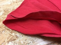 NIKE ナイキ Mサイズ レディース Tシャツ ロゴプリント 丸首 ラウンドネック 半袖 ショートスリーブ カットソー 綿100% レッド 赤_画像6