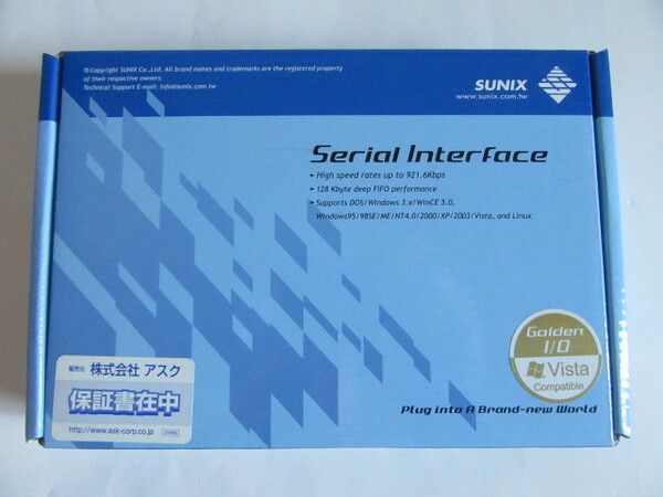 ★新品★SUNIX★PCI-Express用RS-232C I/Fボード 2ポート★4437A
