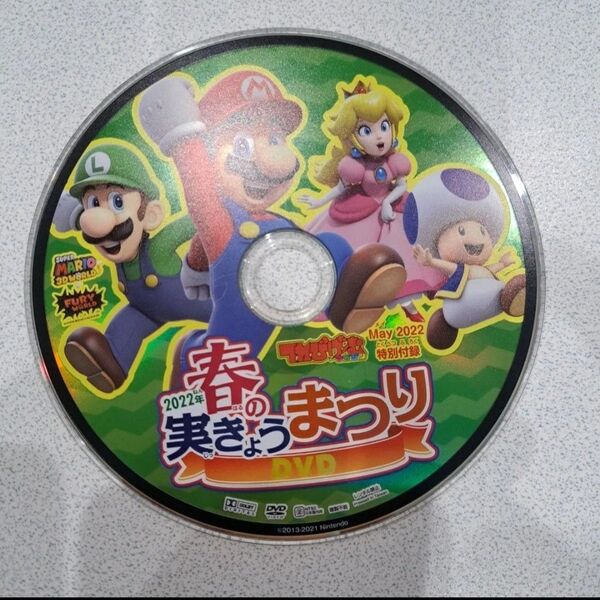 てれびげーむマガジン「2022年春の実きょうまつり」DVD ディスクのみ