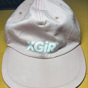 X-girl キャップ ピンク