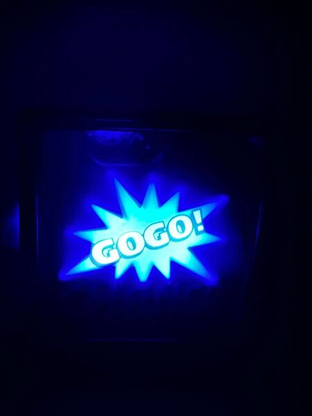 薄型 ジャグラー ミニGOGO!ランプ !LED点灯品!USB電源供給タイプ お車のインテリアに!お部屋のインテリアに!