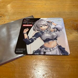ホロライブ 白銀ノエル ノベルティ コースター JOYSOUND