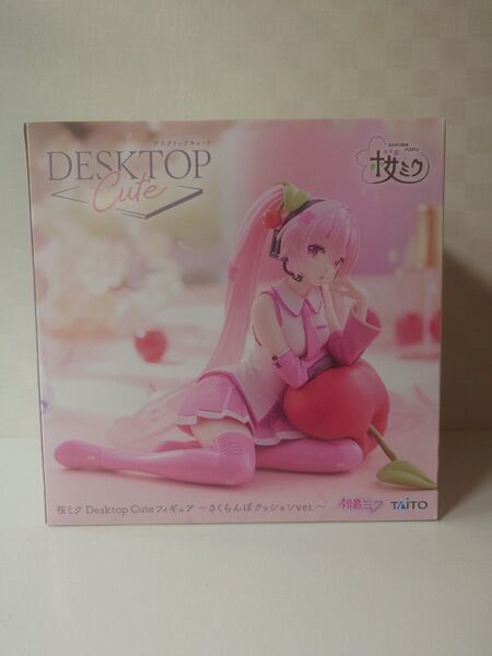 桜ミク Desktop Cute フィギュア さくらんぼクッションver. 初音ミク