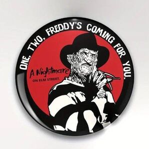 44mm エルム街の悪夢 フレディバッジ