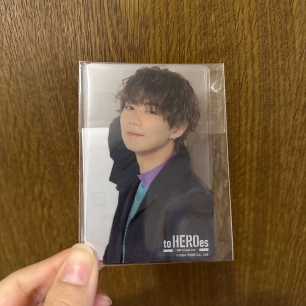【新品未開封】 TOBE toHEROes 北山宏光 クリアカード 3種セット