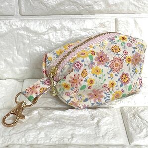 No.172 ハンドメイド ミニキャラメルポーチ