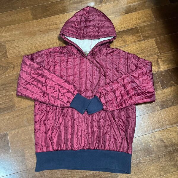 NorthNoName(ノースノーネーム)-QUILTING HOODIE(BURGUNDY)