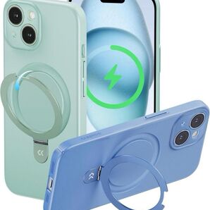 【CASEKOO】iPhone 15 用 ケース Magsafe対応 薄型軽量設計