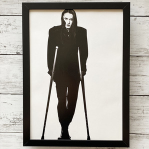 額装品◆BUCK-TICK バクチク 櫻井敦司 /90年代/ポスター風広告/A4サイズ額入り/アートフレーム Y2R37-3