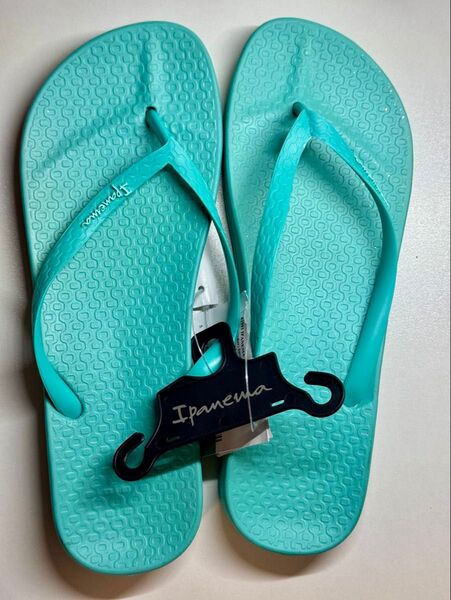 Ipanema ビーチサンダル 25.5-26.0cmエメラルドグリーン 新品 未使用