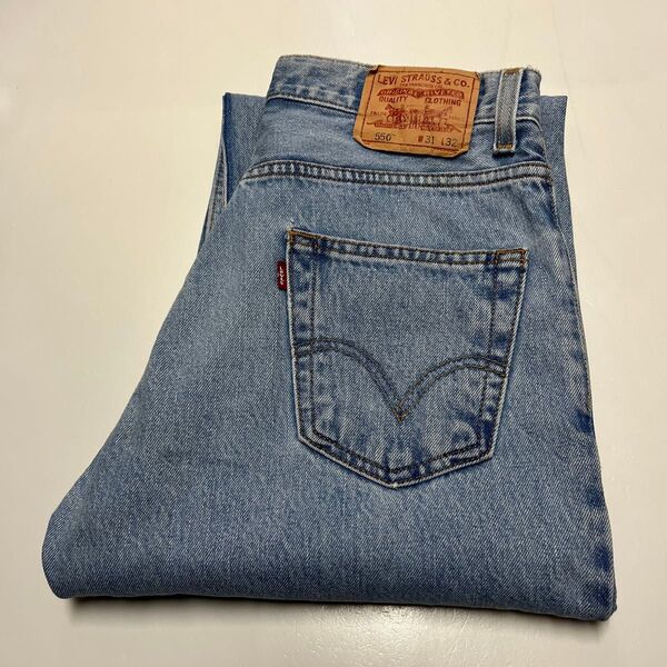 Levi’s リーバイス 550 リラックスフィットテーパードジーンズ デニムパンツ 00550-4834 W31 L32