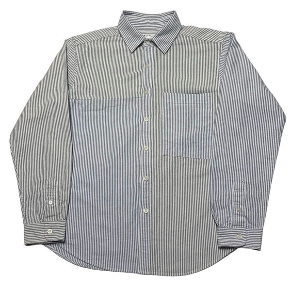 THE SHOP TK ザ ショップ ティーケー 長袖シャツ オックスフォードシャツ ストライプ M