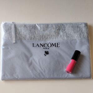 LANCOME ポーチ グレー グロス ラプソリュ ラッカー 378 非売品 新品未使用