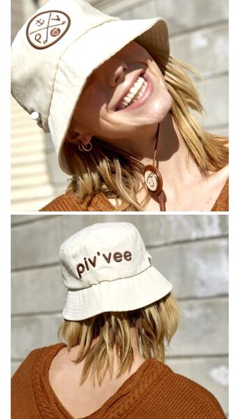 新品タグ付 PIV'VEE フィブビー バケットハット 帽子 ゴルフ 韓国 レア