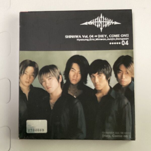 神話 - Hey Come On ! 4集 CD 韓国盤 公式 アルバム SHINHWA シンファ