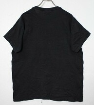 00's ポロ ラルフローレン クルーネック コットン 半袖 Tシャツ 黒 (L) ブラック 無地 00年代 旧タグ_画像3