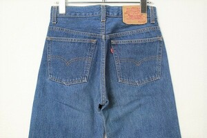 90's アメリカ製 Levi's リーバイス 501 ブルー デニムパンツ (W28) USA製 90年代 オールド