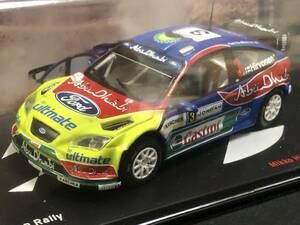 Ixo ラリーカーコレクション 1/43 フォード フォーカス RS WRC 2008 ヨルダン ミッコ・ヒルボネン