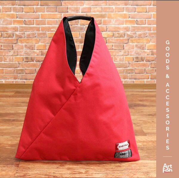 新品 MM6 MaisonMargiela EASTPAK/トートバッグ エムエムシックス メゾンマルジェラ 新品/赤/レッド