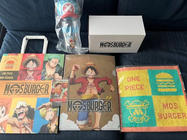 モスバーガー 2025 ワンピースコラボグッズセット 5点セット モス ONEPIECE