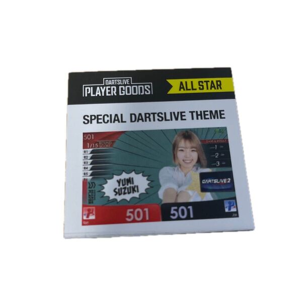 DARTSLIVE PLAYER GOODS 鈴木優美選手 SPECIAL DARTSLIVE THEMEテーマ