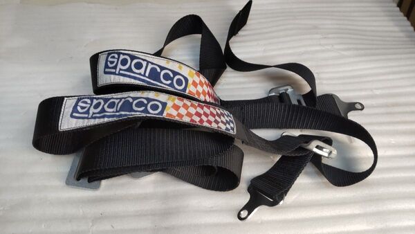 Sparco 4点式用 ショルダーのみ ブラック 旧車