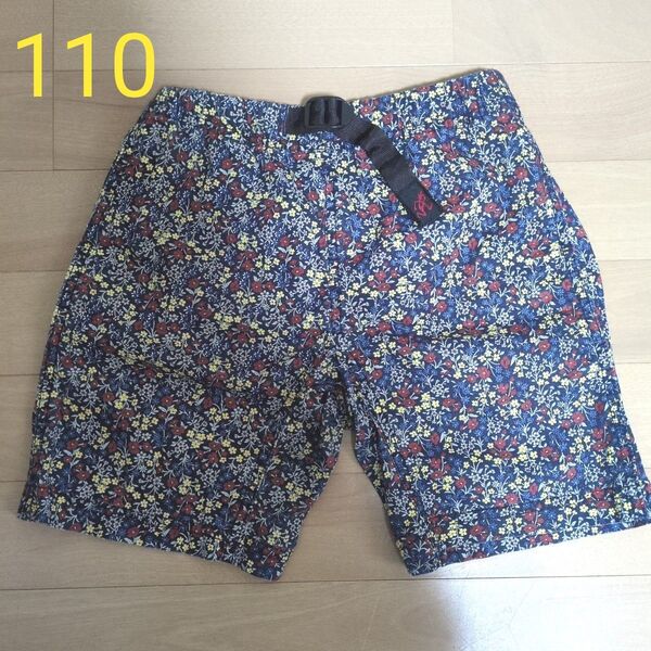 グラミチ GRAMICCI 小花柄 ハーフパンツ 110
