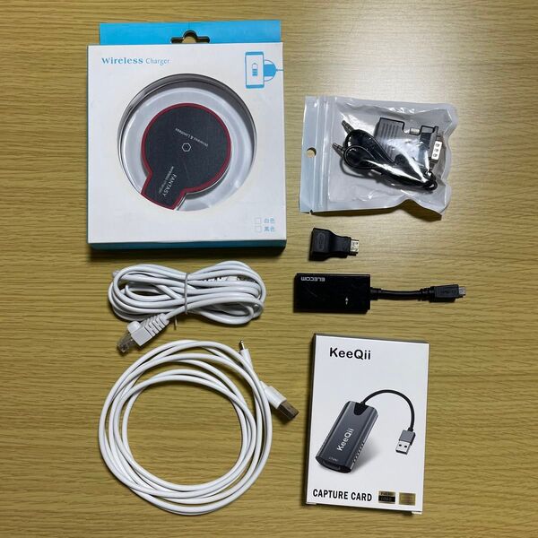 KeeQii CAPTURE CARD など ケーブル類