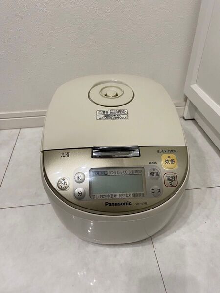 【美品】Panasonic パナソニック SR-HS102 炊飯器