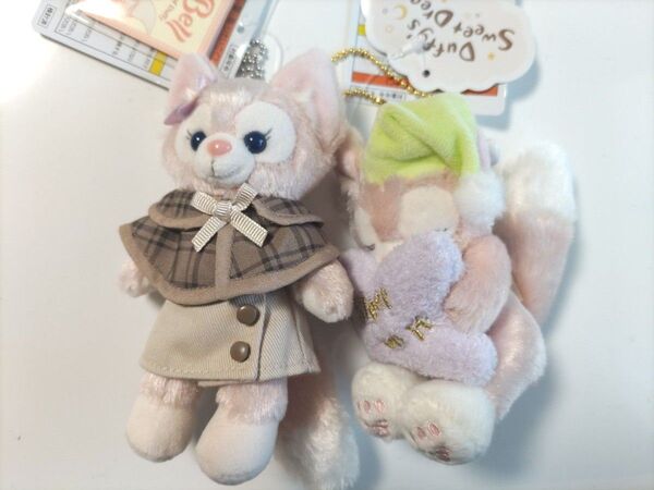 ディズニーシー限定 リーナベル ぬいぐるみバッジ 2点セット