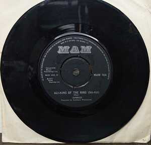 ☆ZAMBEZI/ALI-KING OF THE RING(NA-KA)'1977UK MAM 7INCH