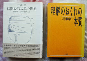 村瀬学著　　『理解のおくれの本質』『初期心的現象の世界　理解のおくれの本質を考える』