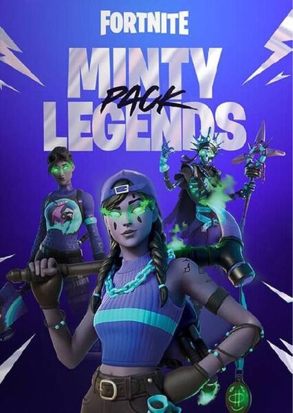 フォートナイト ミンティーレジェンド パック+1,000 V-Bucks