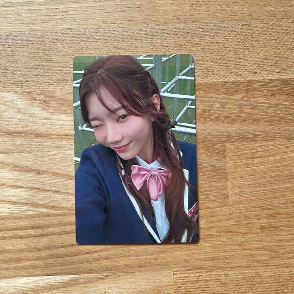坂口梨乃 制服 トレカ produce101 the girls 日プ女子