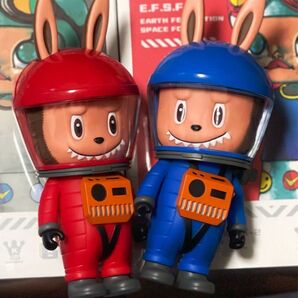 HOW2WORK LABUBU STRONAUT THE MONSTERS PVC KASING LUNG 2点