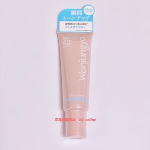 ウォンジョンヨ トーンアップベース NA 01 スカイブルー 25g